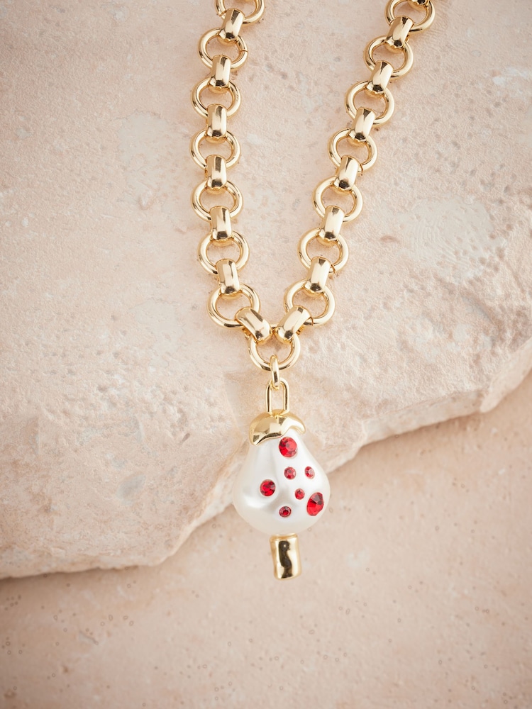 Cath Kidston Gold Tone Dog Necklace - Image 4 of 4