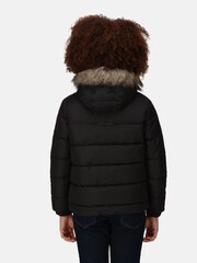 Regatta Black Parkes Faux Fur Lined Hood Jacket - Image 3 of 7