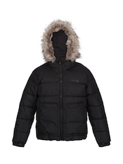 Regatta Black Parkes Faux Fur Lined Hood Jacket - Image 4 of 7