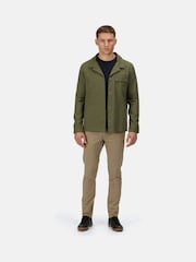 Regatta Green 100% Cotton Jayden Cargo Shacket - Image 3 of 7