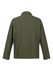 Regatta Green 100% Cotton Jayden Cargo Shacket - Image 5 of 7