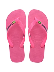 Havaianas Brasil Logo Neon Sandals - Image 2 of 8