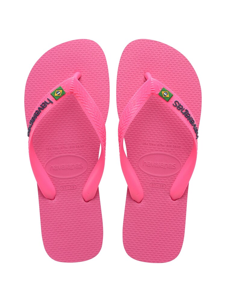 Havaianas Brasil Logo Neon Sandals - Image 2 of 8