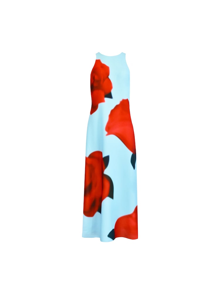 Ro&Zo Blue Petite Camilla Racer Dress - Image 7 of 7