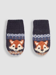 Jojo Maman Bébé Fair Isle Pattern Pattern, rokavice (z enim prstom) - Slika 1 iz 3