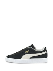 Puma Black Suede Classic XXI Youth Trainers - Image 1 of 7