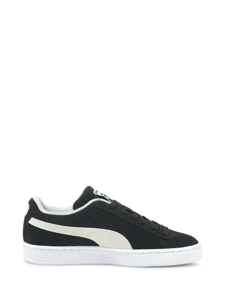 Puma Black Suede Classic XXI Youth Trainers - Image 2 of 7