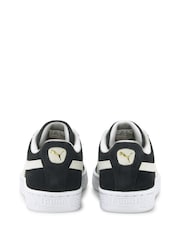Puma Black Suede Classic XXI Youth Trainers - Image 3 of 7