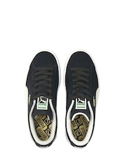 Puma Black Suede Classic XXI Youth Trainers - Image 5 of 7