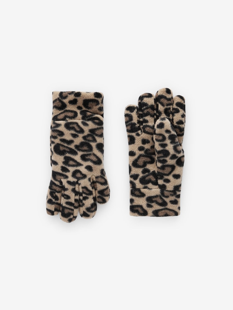 Animal Fleece Gloves (3-16yrs) - Image 1 of 3