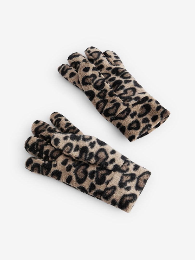 Animal Fleece Gloves (3-16yrs) - Image 2 of 3