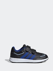 adidas Black/Navy Kids Tensaur Switch Trainers - Image 1 of 8
