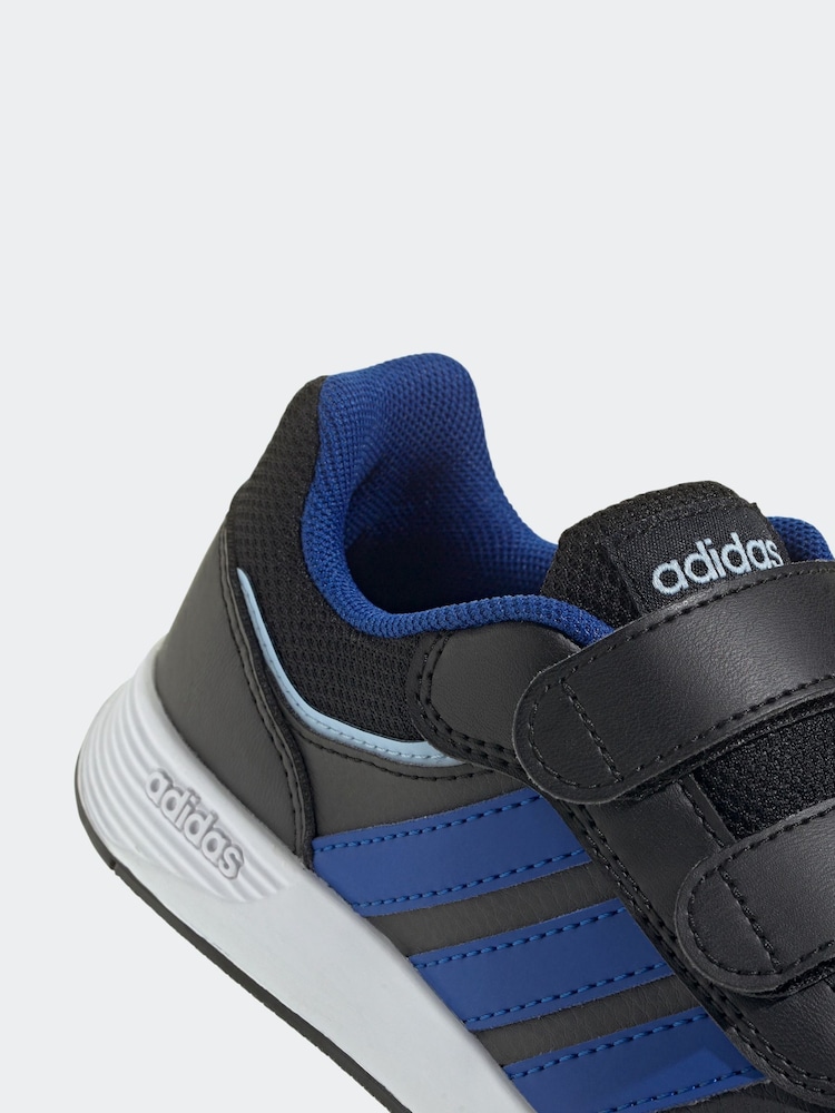 adidas Black/Navy Kids Tensaur Switch Trainers - Image 8 of 8