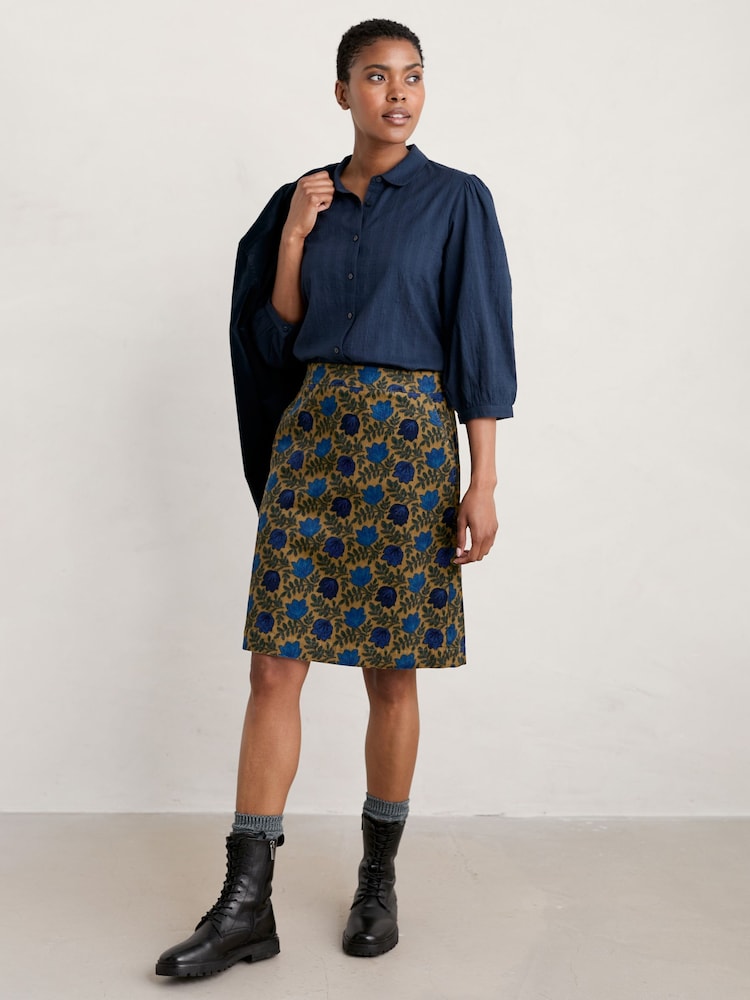 Seasalt Cornwall Blue Hope Cottage Blouse - Image 3 of 6