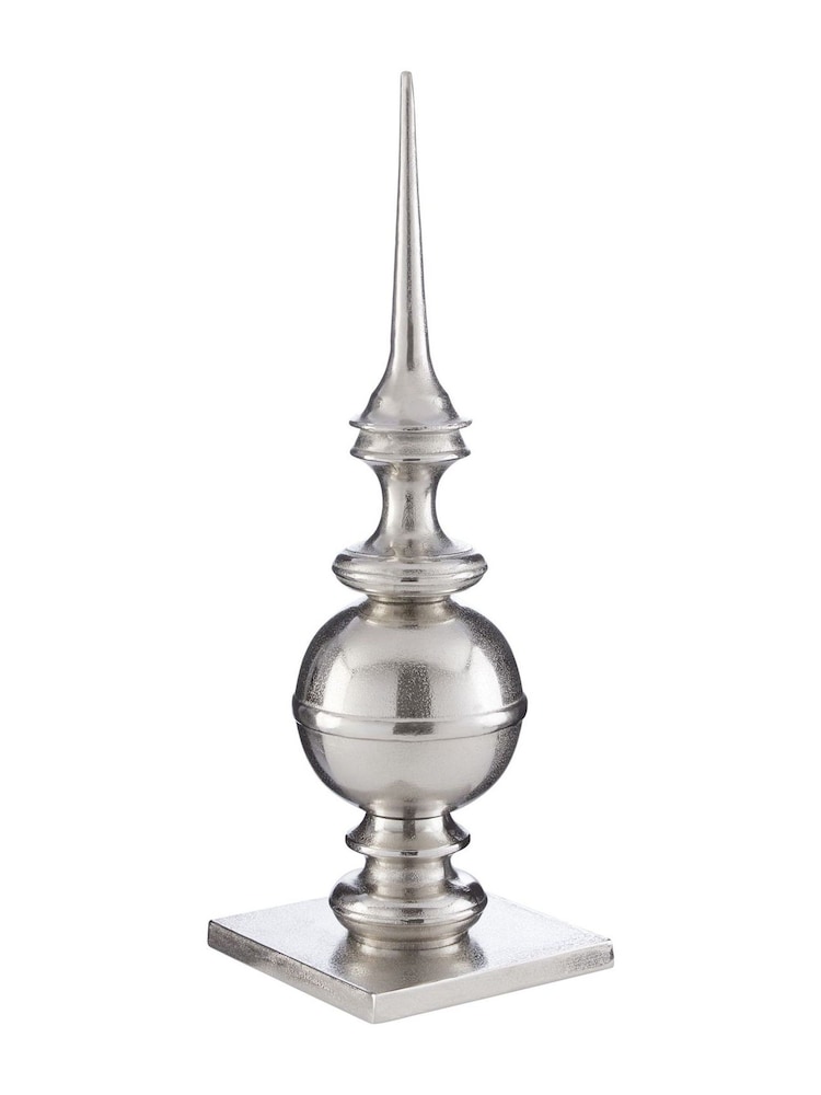 Interiors by Premier Silver Kensington Townhouse Obelisk Ornament - Image 3 of 3 Interiors by Premier Silver Kensington Townhouse Obelisk Ornament - Image 3 of 3