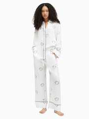 AllSaints White Sofi Escalera Trousers - Image 3 of 5