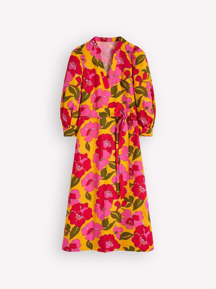 Boden Yellow Octavia Cotton Dress - Image 7 of 7 Boden Yellow Octavia Cotton Dress - Image 7 of 7