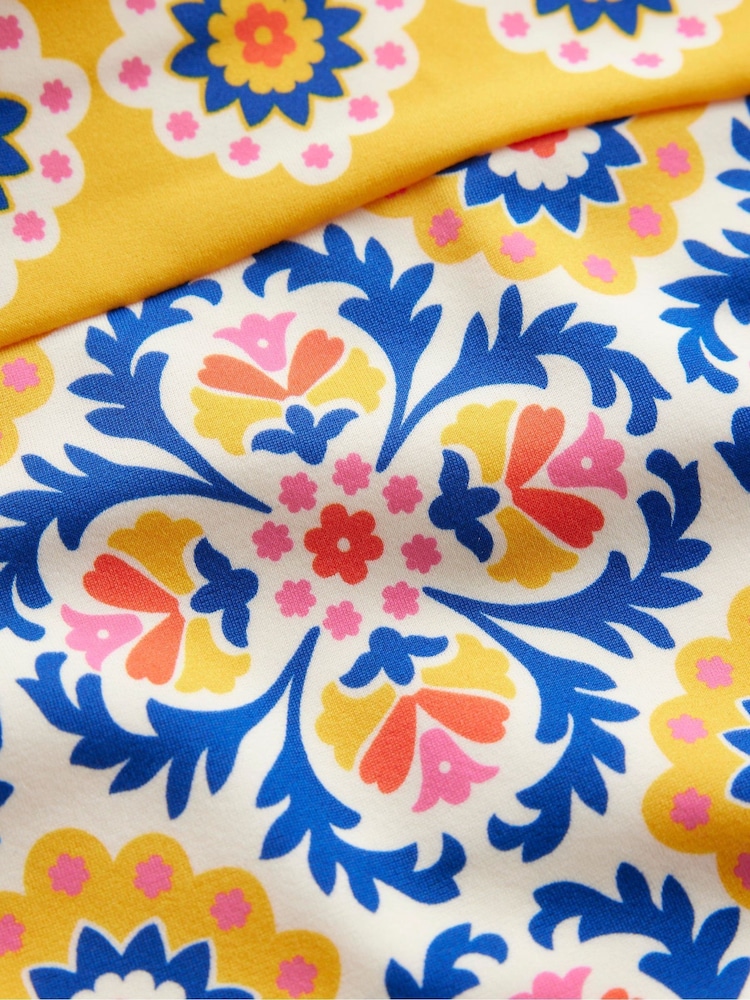 Boden Yellow Porto V-Neck Swimsuit - Image 6 of 6 Boden Yellow Porto V-Neck Swimsuit - Image 6 of 6