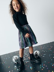 Rainbow Metallic Skirt (3-16yrs) - Image 2 of 7