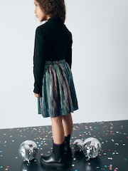 Rainbow Metallic Skirt (3-16yrs) - Image 3 of 7