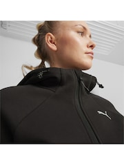 Puma Black EVOSTRIPE Full-Zip Womens Hoodie - Image 4 of 6