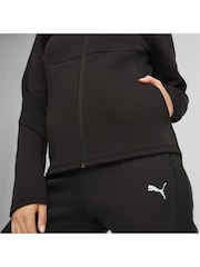 Puma Black EVOSTRIPE Full-Zip Womens Hoodie - Image 5 of 6
