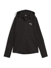 Puma Black EVOSTRIPE Full-Zip Womens Hoodie - Image 6 of 6