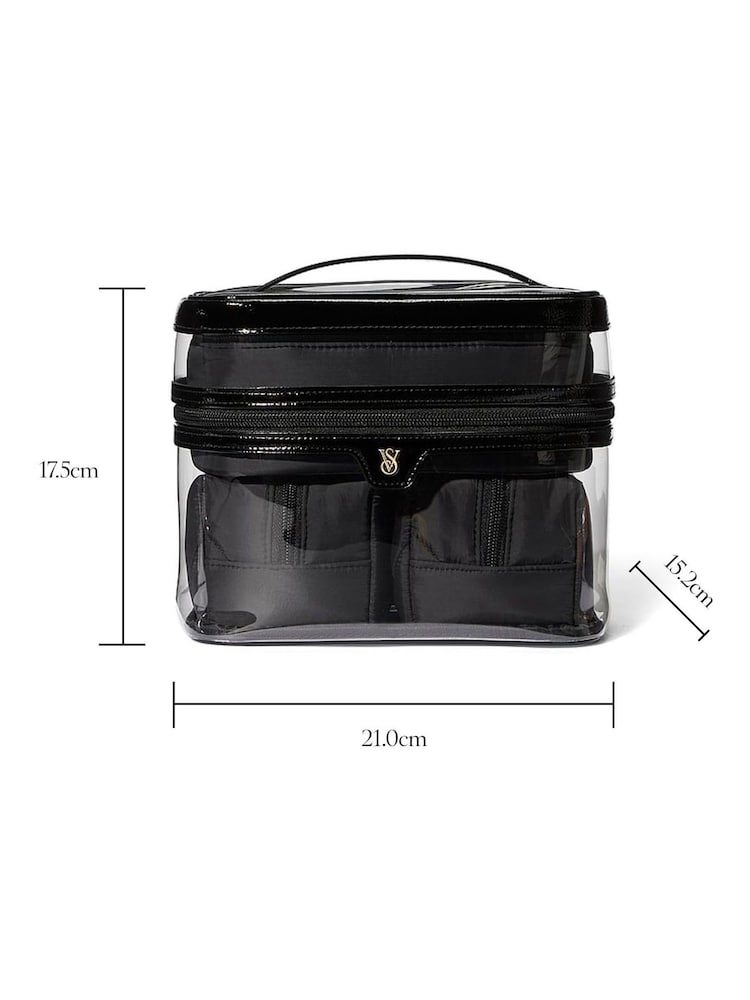 Victoria's Secret Black 4 in 1 Makeup Bag - Image 3 of 3