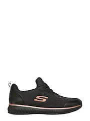 Skechers Black Squad Slip Resistant Trainers - Image 1 of 5