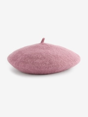Pink Beret Hat (3mths-10yrs) - Image 3 of 4