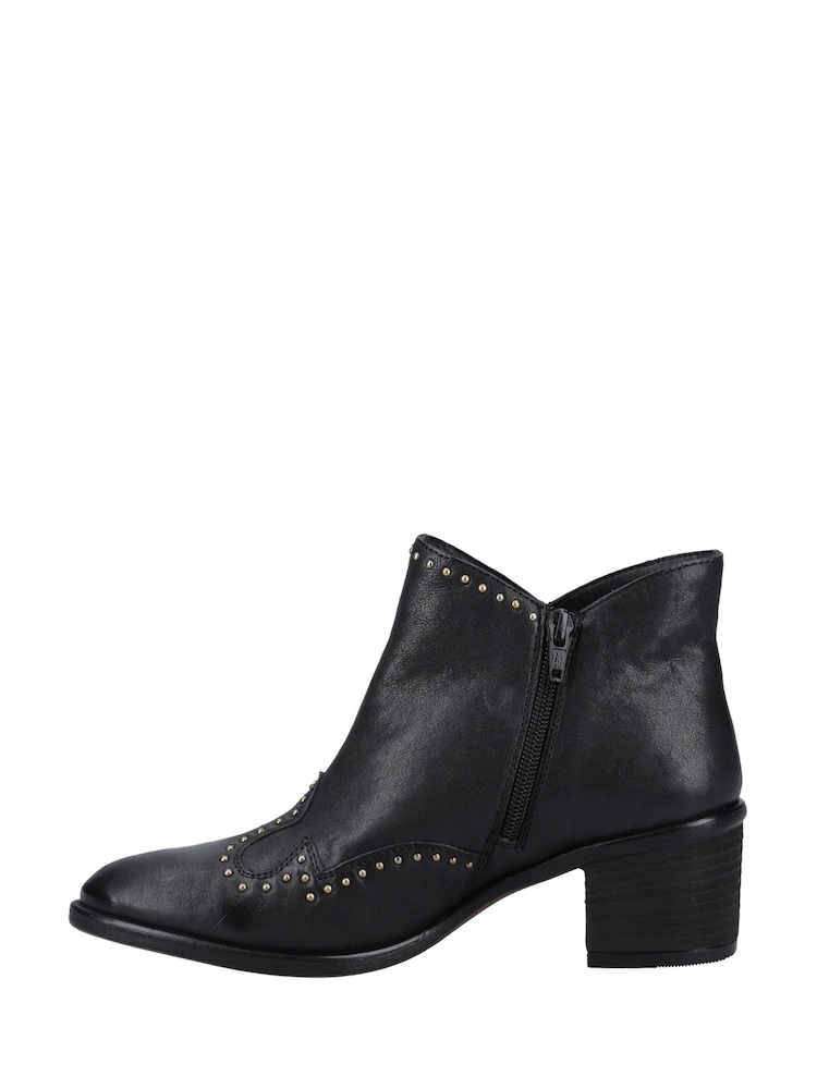 Hush Puppies Waverly Ankle Black Boots - Image 2 of 4