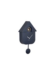 Karlsson Dark Blue Modern Cuckoo ABS Wall Clock - Image 2 of 4