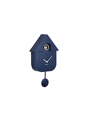 Karlsson Dark Blue Modern Cuckoo ABS Wall Clock - Image 3 of 4