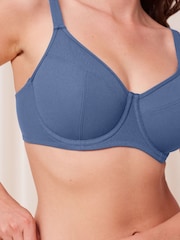 Triumph Blue Summer GlowWired Bikini Bra - Image 4 of 5