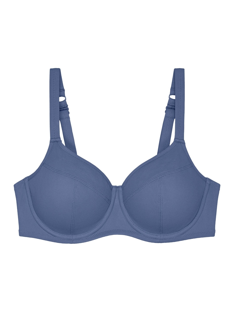 Triumph Blue Summer GlowWired Bikini Bra - Image 5 of 5