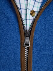 Raging Bull Blue Fleece Gilet - Image 4 of 7