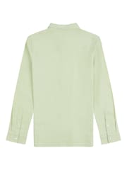Jack Wills Green Boys Linen Blend Shirt - Image 7 of 9