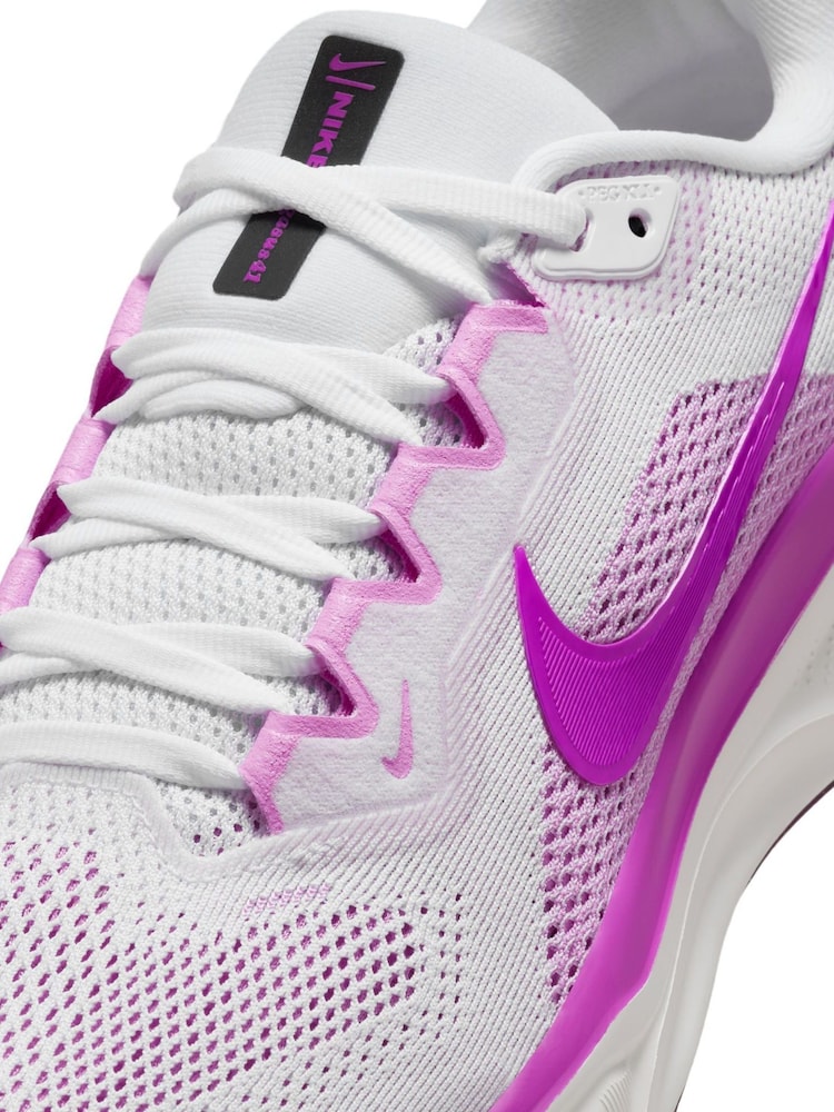 Wit/paars - Nike - Pegasus 41 Road hardloopsneakers - Image 6 of 11