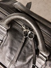 Black Large Washed Grab Bag - Image 3 of 7