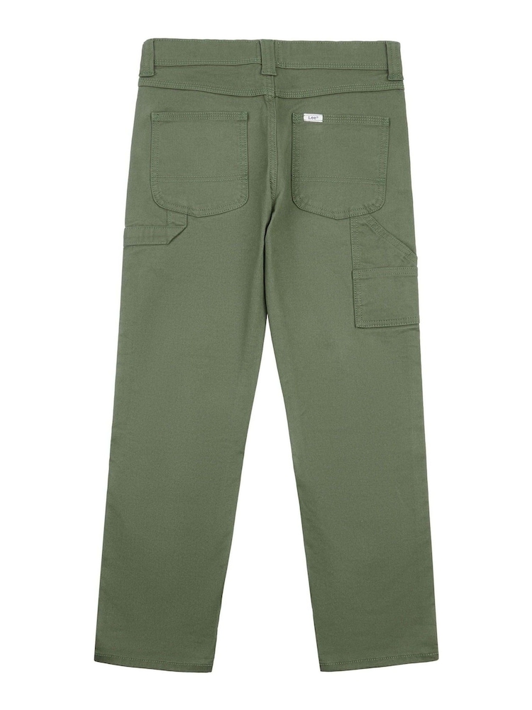 Lee Green Boys Canvas Carpenter Trousers - Image 2 of 4