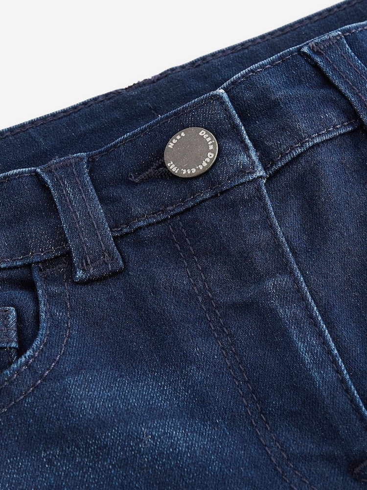 Blue Denim Butterfly Sequin Skinny Jeans (3-16yrs) - Image 8 of 8