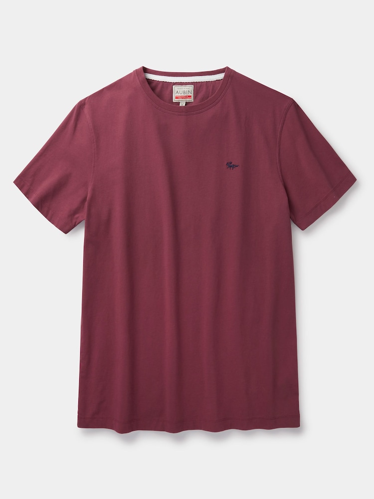 Aubin Logo Cotton T-Shirt - Image 5 of 5