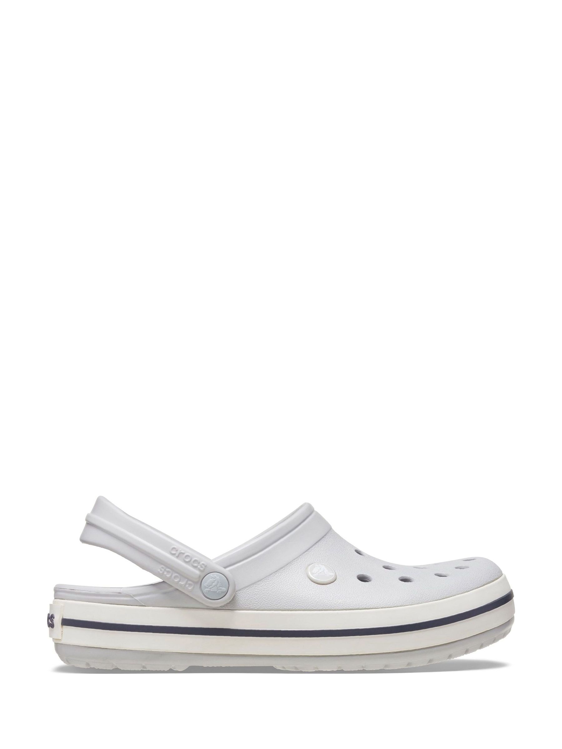 Buy Crocs Light Grey Adults Crocband Clogs from the Next UK online shop