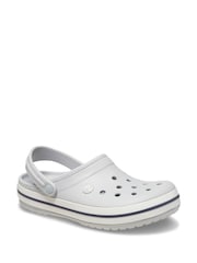 Crocs Grey Adults Crocband Clogs - Image 2 of 6