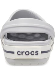 Crocs Grey Adults Crocband Clogs - Image 6 of 6