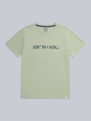 Animal Green Womens Leena Boxy 100% Cotton T-Shirt - Image 5 of 8