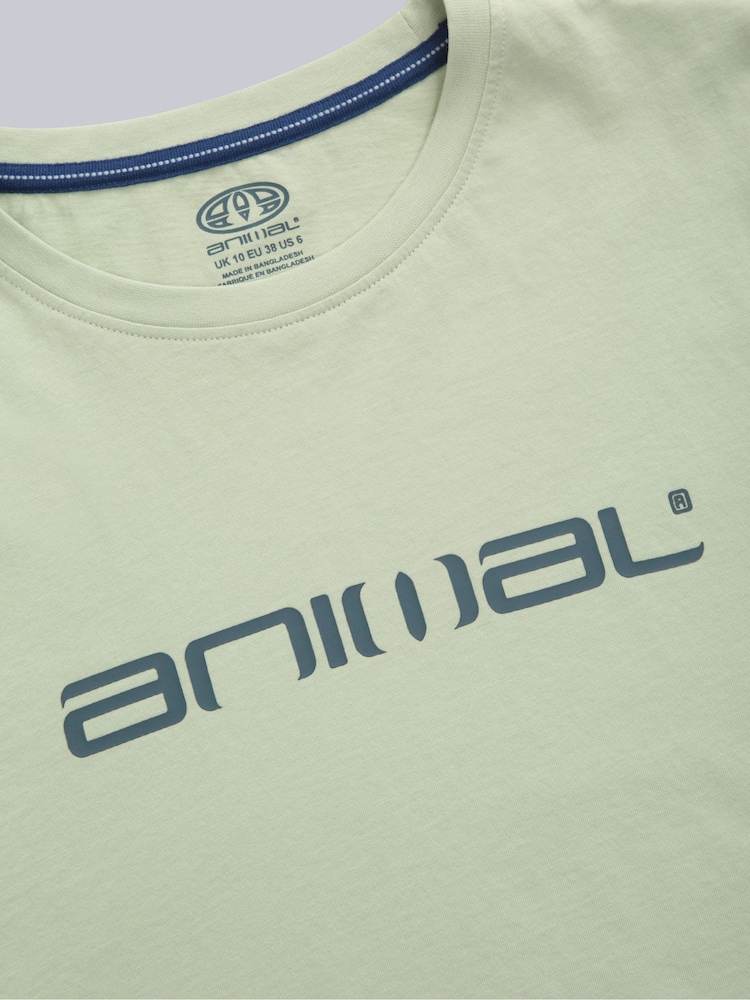 Verde - Tricou Animal pentru femei Leena Boxy 100% bumbac - Image 7 of 8