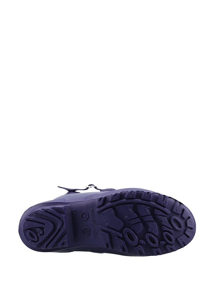 Cotswolds Purple Sandringham Wellingtons Wellies - Image 5 of 5