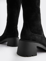 Black Forever Comfort® Over The Knee Sock Boots - Image 5 of 7
