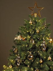 Decoris Gold 67 Piece Shatterproof Christmas Tree Decorations and Baubles - Image 1 of 3